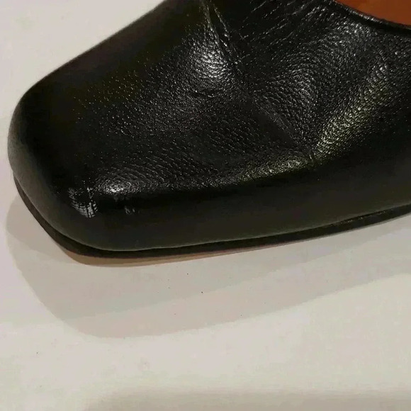 Vintage leather sling pumps - Picture 8 of 9